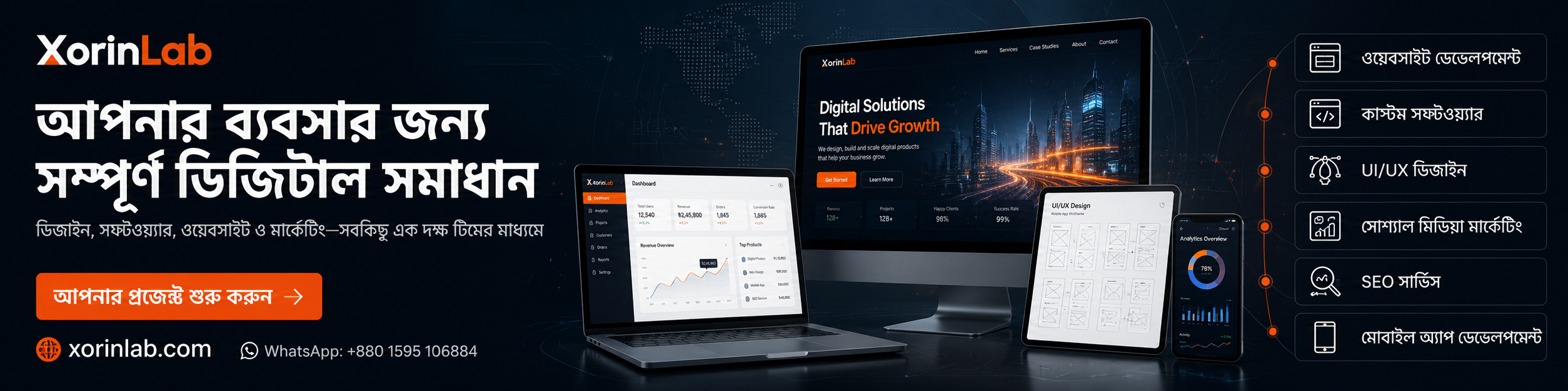 XorinLab - Complete digital solutions for your business